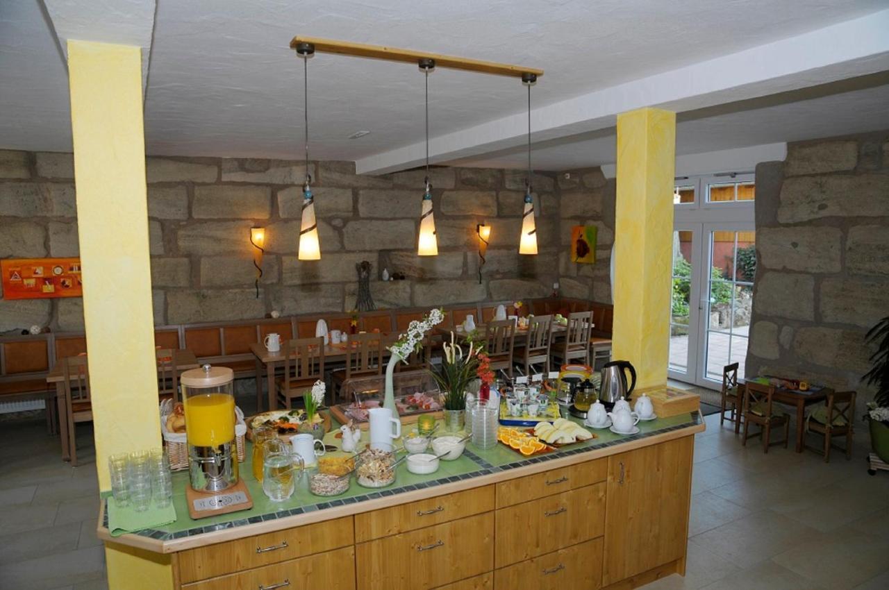 Pension Rosengaertchen Absberg Esterno foto